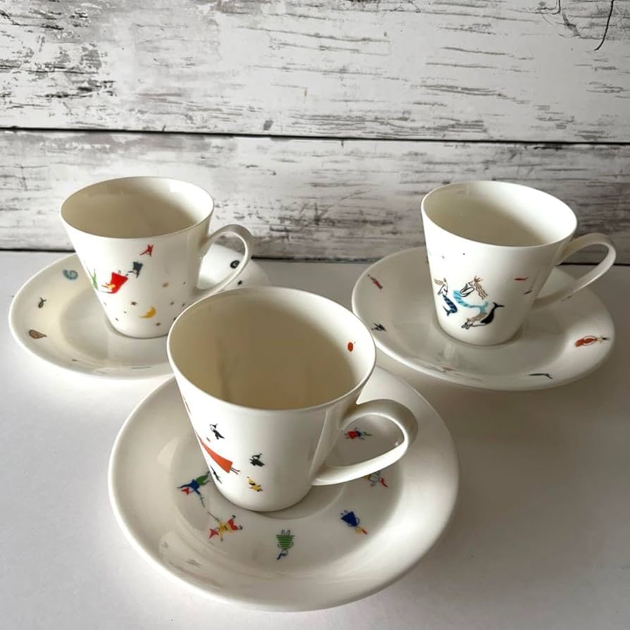 コーヒーカップ ソーサー 26客 花 HI-SENSE COLLECTION HI-SENSEカップ